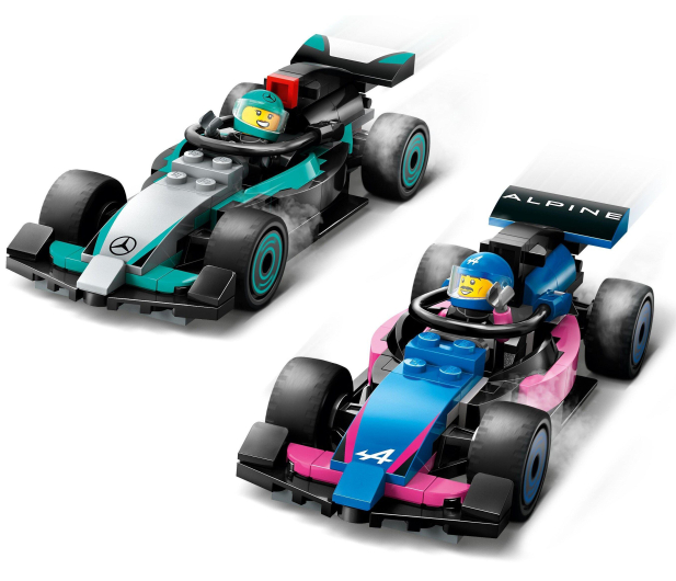 LEGO City 60444 F1® Garaż i bolidy Mercedes-AMG i Alpine - 1298086 - zdjęcie 3